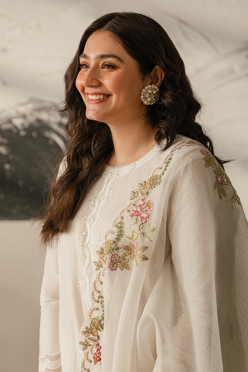 SYLVAN FLARE-3 PIECE EMBROIDERED LAWN SUIT