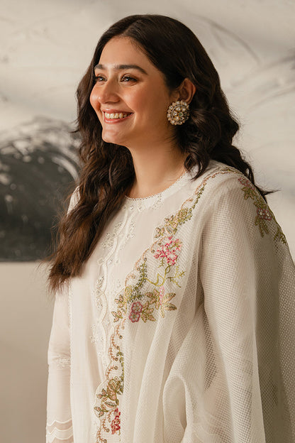 SYLVAN FLARE-3 PIECE EMBROIDERED LAWN SUIT
