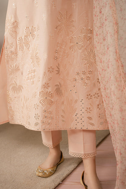 PASTEL FUSION-3 PIECE EMBROIDERED LAWN SUIT
