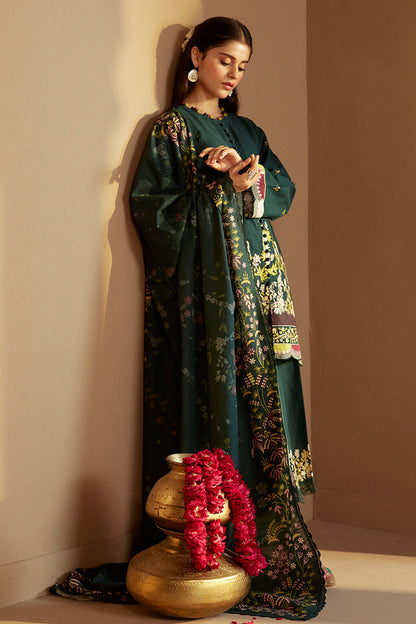 EMERALD FOREST-3 PC KHADDAR EMBROIDERED SUIT