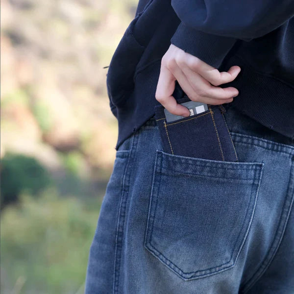 JEANS SHORTS -  WALLET