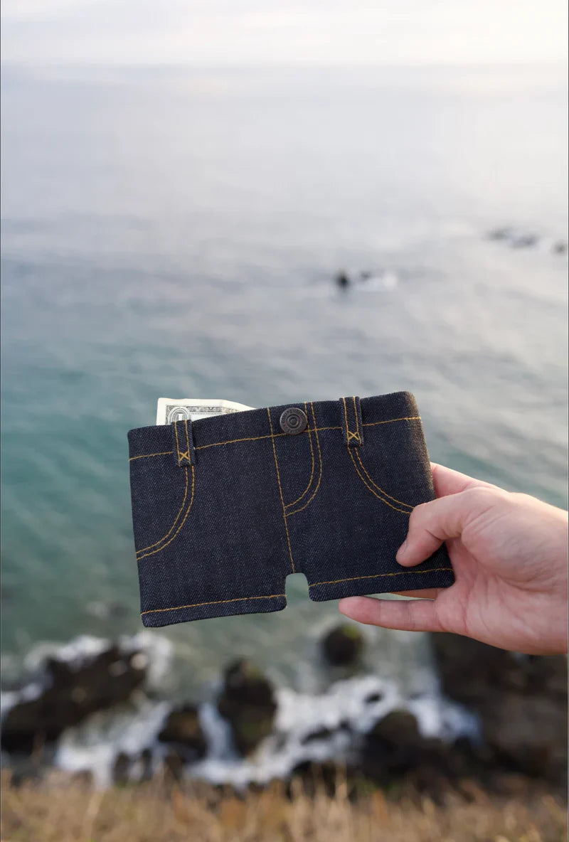 JEANS SHORTS -  WALLET