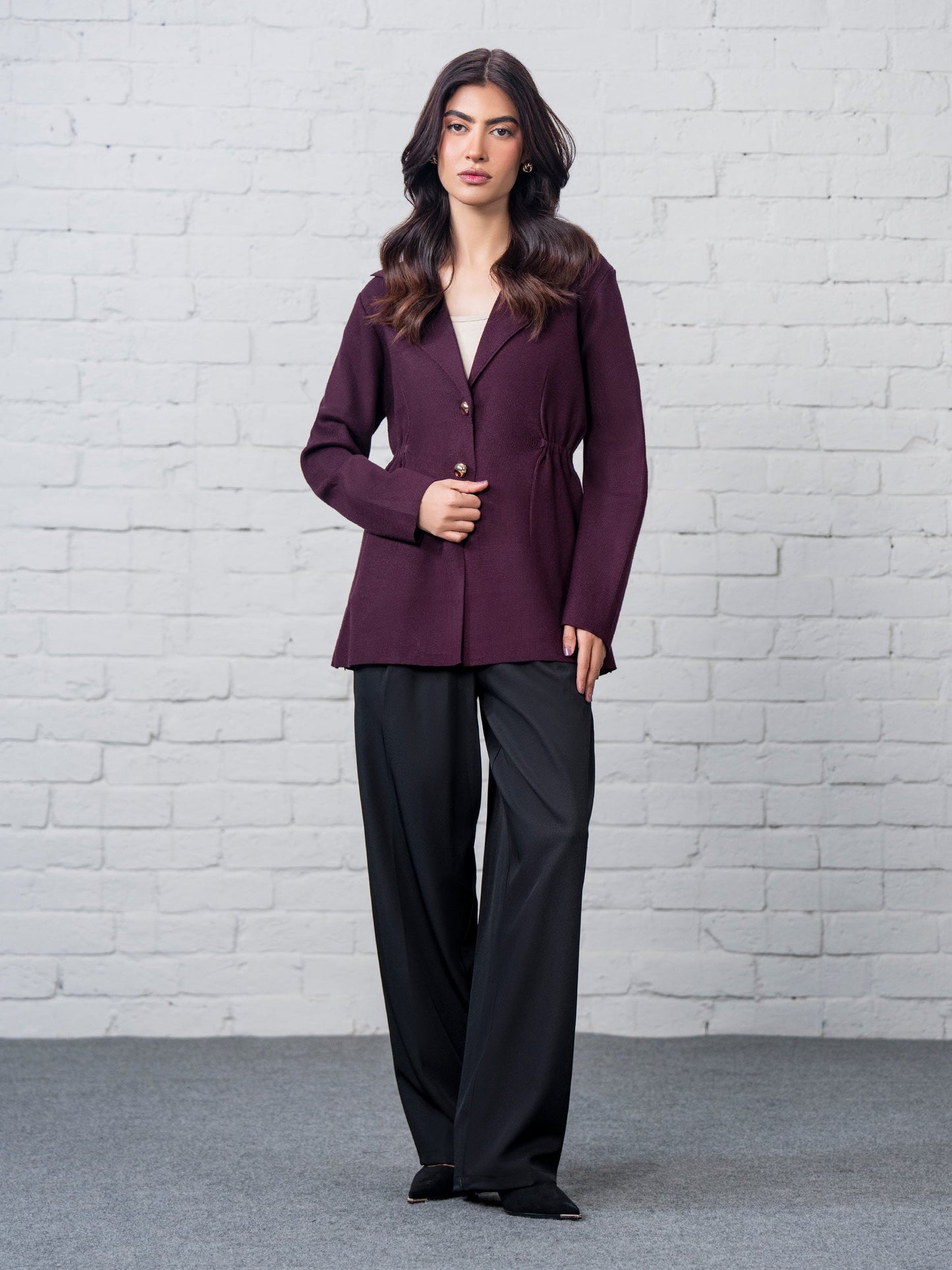 Woolen Blend Blazer