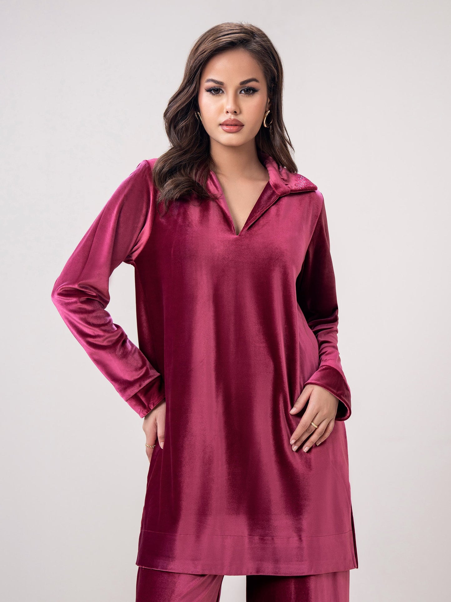 Velvet Co-ord Set