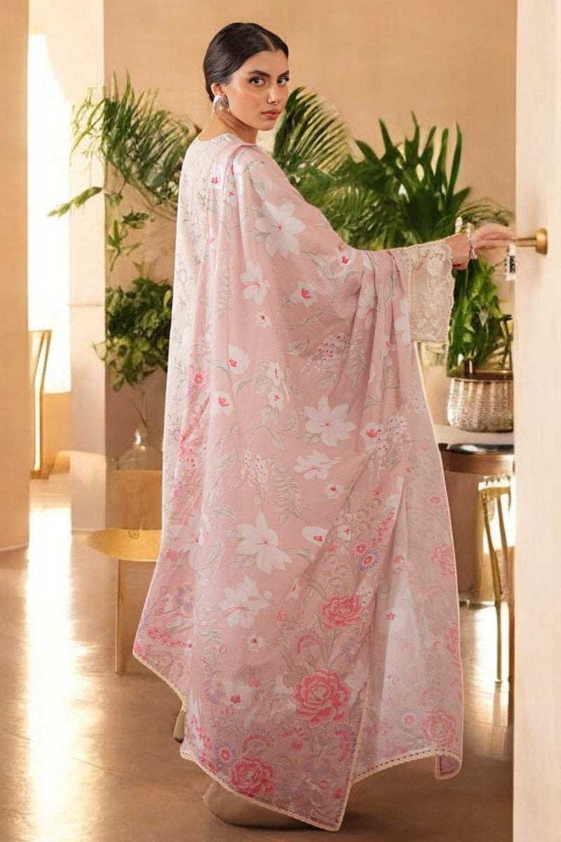 FLORAL GEM-3 PIECE PRINTED SUIT
