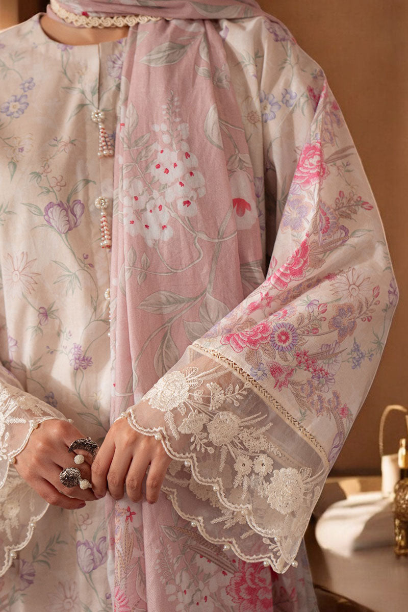 FLORAL GEM-3 PIECE PRINTED SUIT